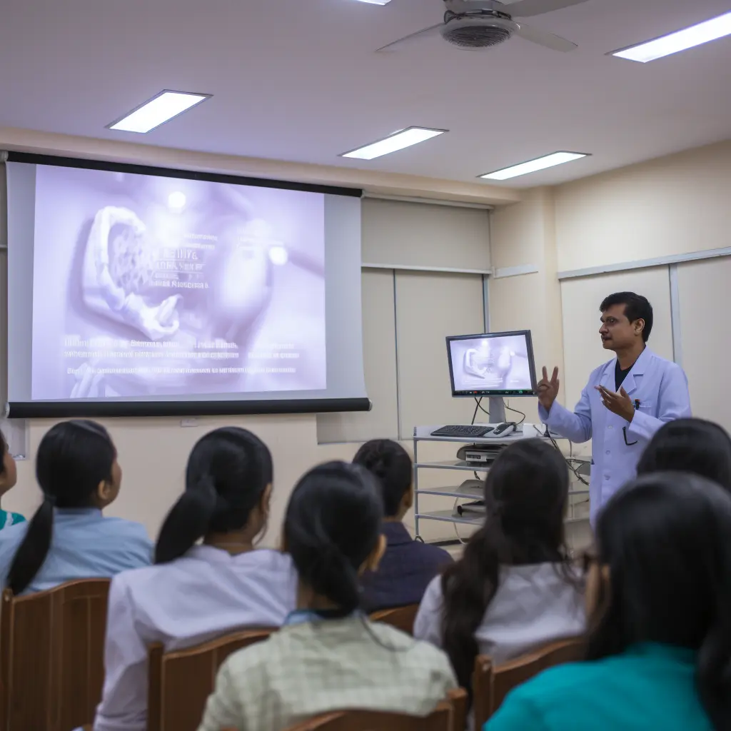 Digital Classroom with Projector