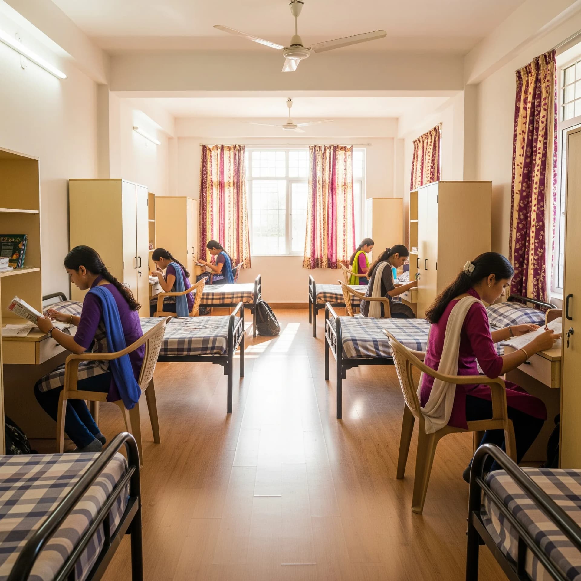 Girls hostel at JKKN AHS — allied health science college near Erode