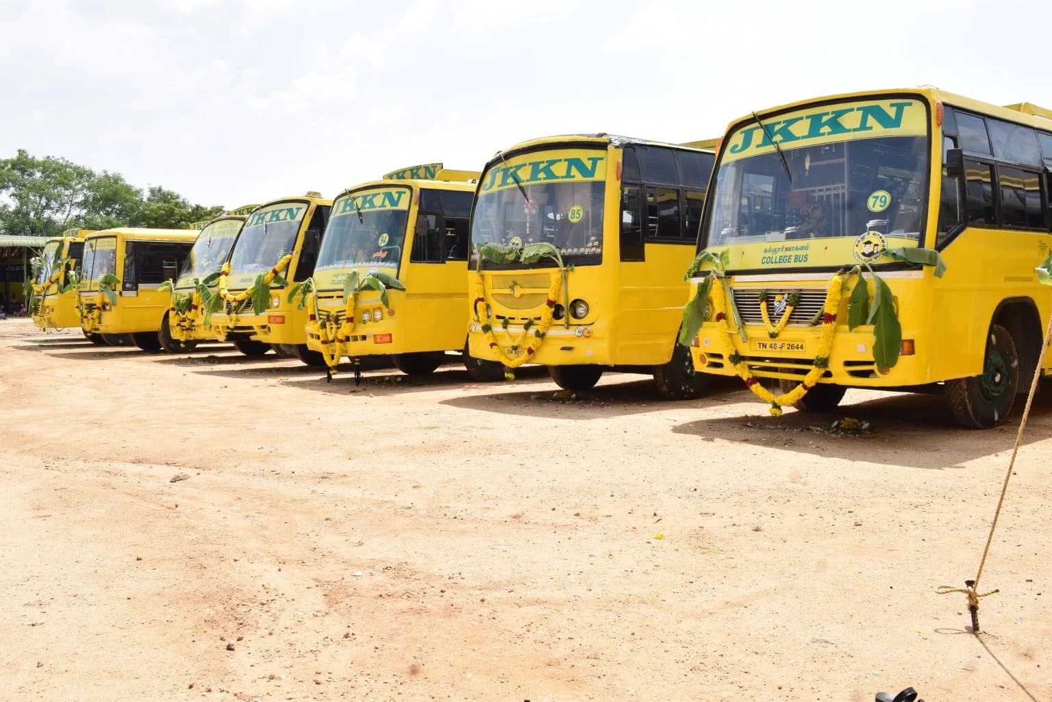 JKKN College Buses