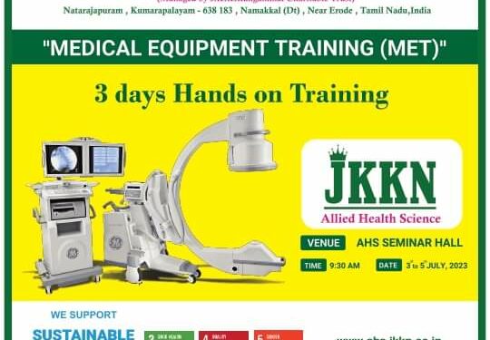 Medical Equipment Training Program
