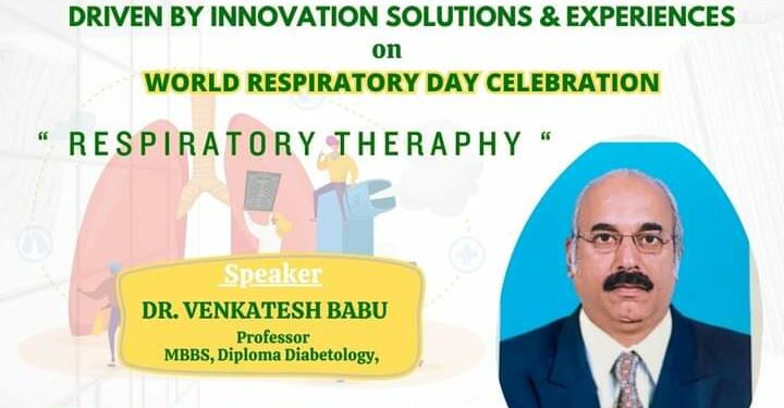 World respiratory day celebration