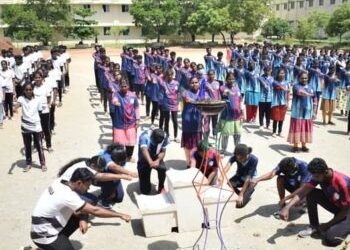 Sports day celebration